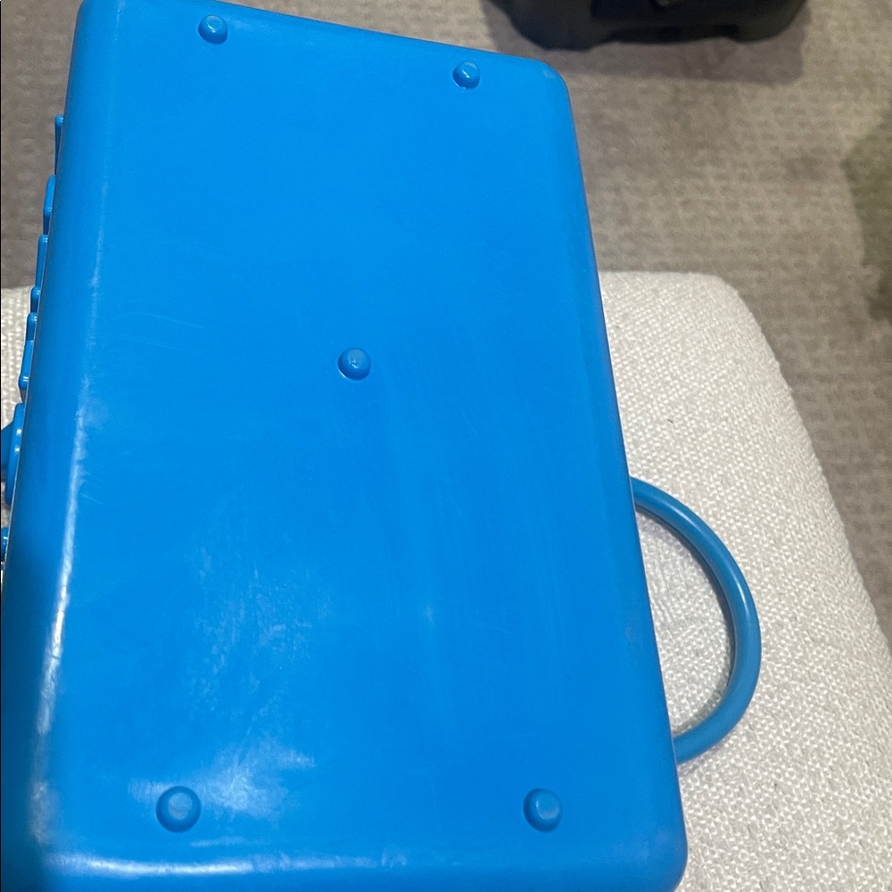 Vintage Furla Electric Blue Re-Candy Satchel - Picture 5 of 6